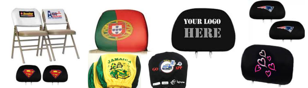 Reklamowe pokrowce na zagłówki